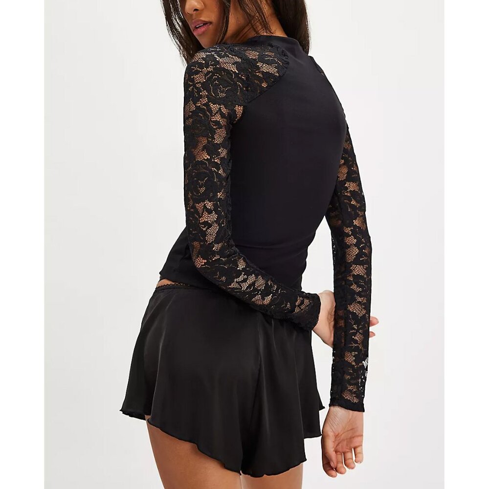FREE PEOPLE No Excuses Long Sleeve / Black - Picture 8 of 9